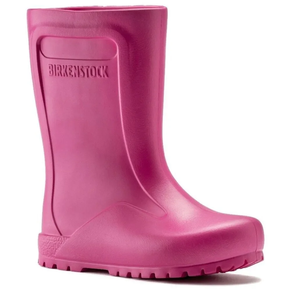 Birkenstock Kids Pink Derry Eva Rain Boot In Pink, NEW